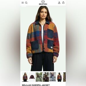 Brixton Delilah Sherpa Jacket
